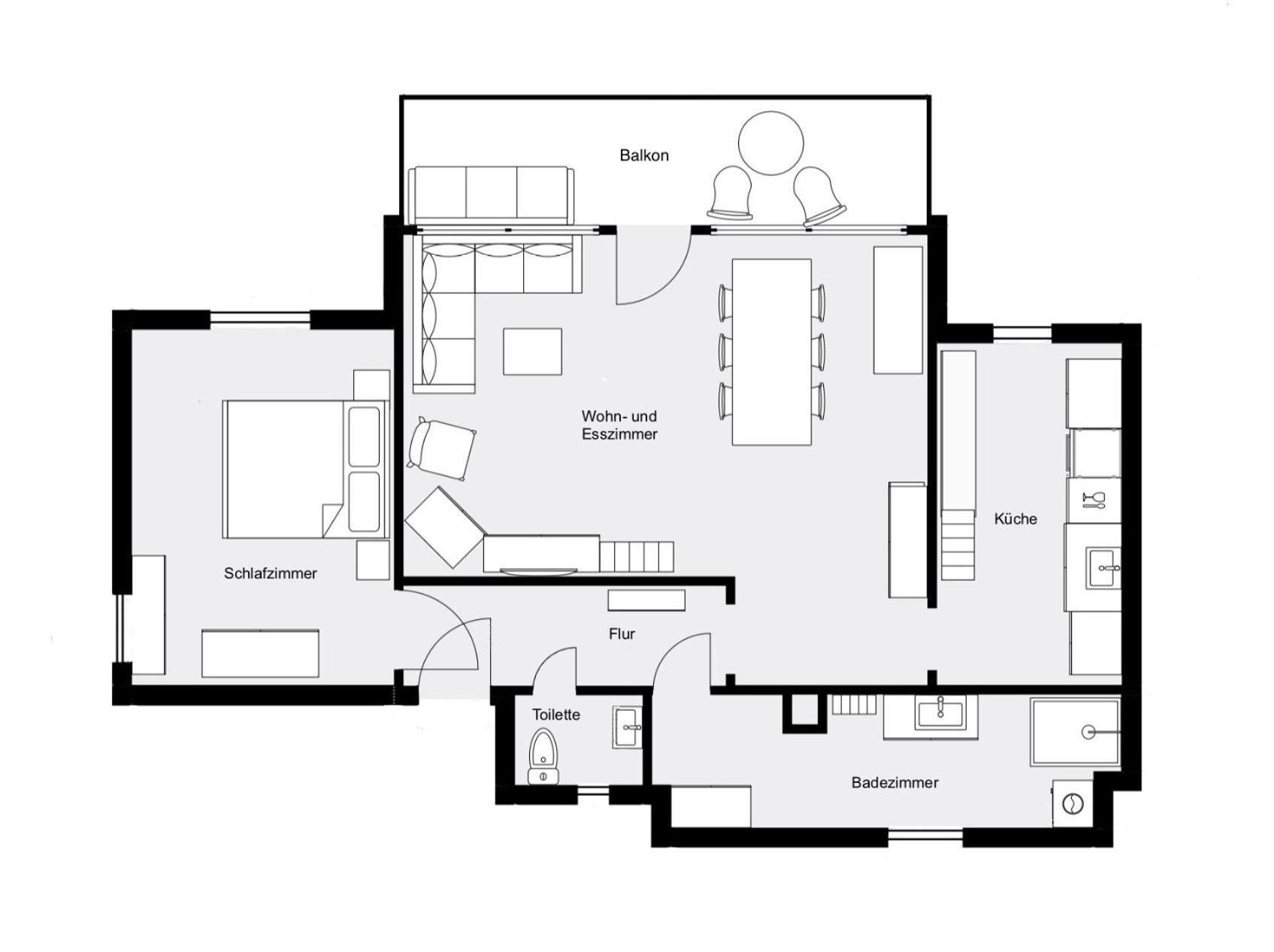 Gemuetliche Wohnung Bei Bad Waldsee Mit Balkon Екстер'єр фото